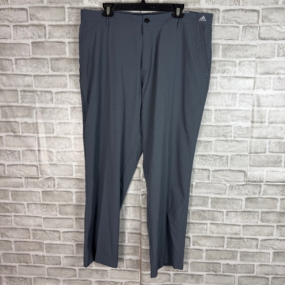Adidas Golf Adizero Gray Performance Stretch Casual Golf Pants Mens 38 x 32 - Picture 1 of 9